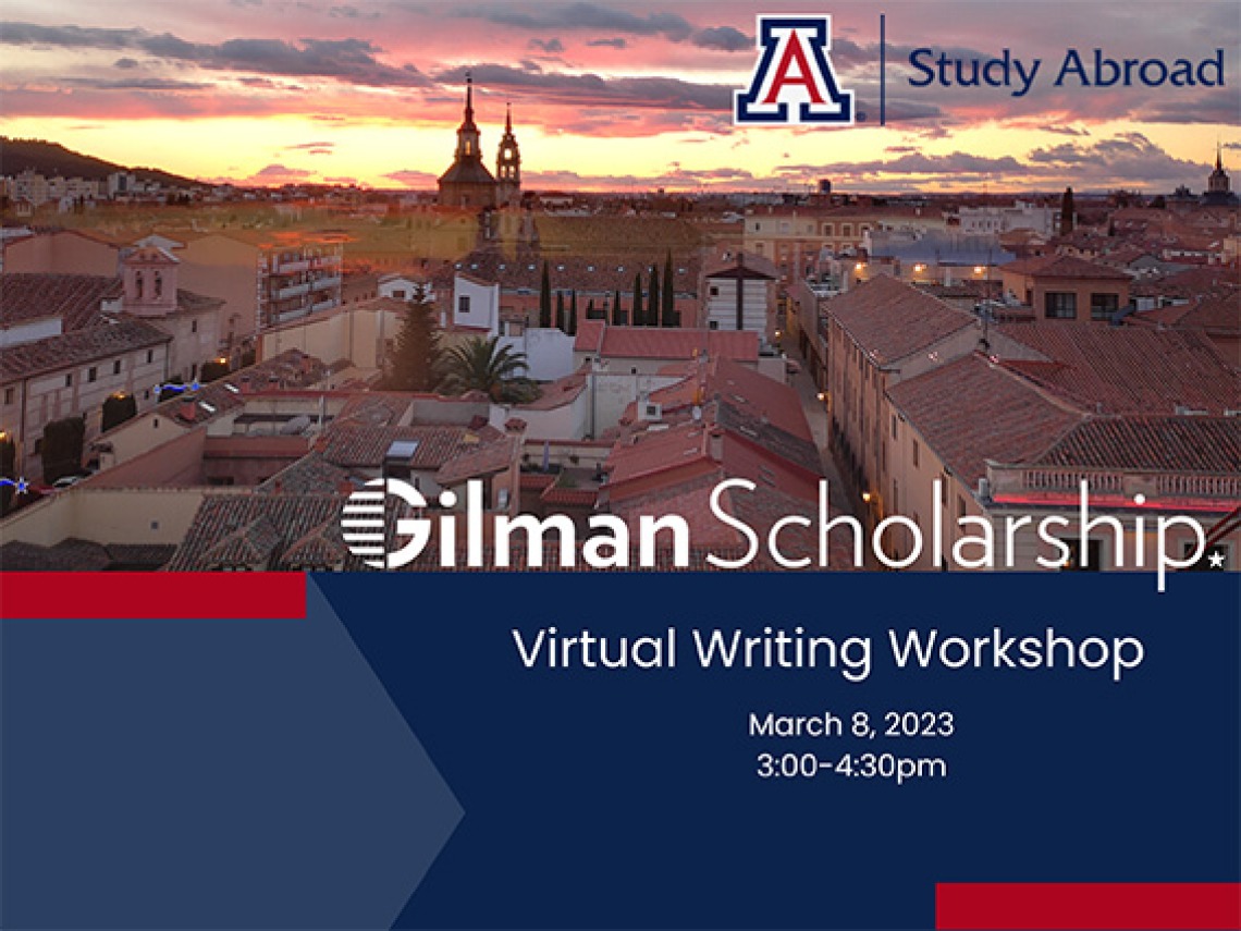 Gilman Scholarship Virtual Writing Workshop