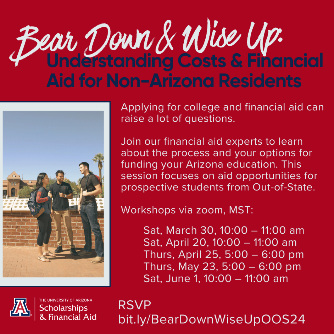 Bear Down Wise Up: Non-Arizona Residents
