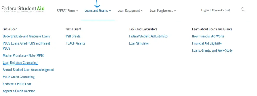 Loan Entrance Counseling