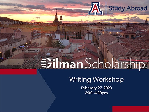 Gilman Scholarship Writing Workshop