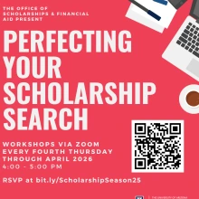 Perfecting Your Scholarship Search Flyer
